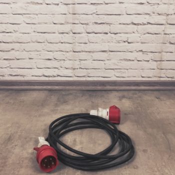 Starkstrom-Verlängerungskabel 400 V, 16 A / 4,5 m