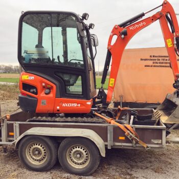 Kubota Minibagger 1,6 Tonnen