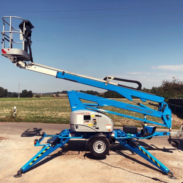 15 m Anhänger-Arbeitsbühne – Hubsteiger mit Teleskop