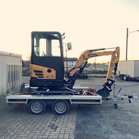 Sany Minibagger – Bagger 1,9 Tonnen